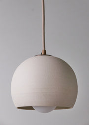 Small Orb Pendant in Chalk - Victoria Morris